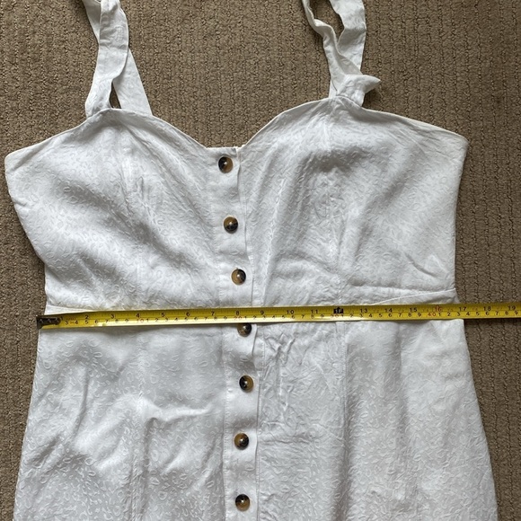 Good American The Bustier Dress, Ivory Leopard - Picture 11 of 17